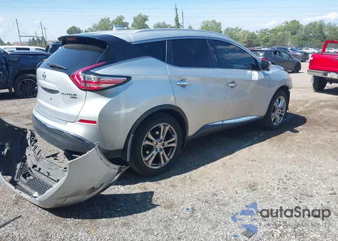 2018 Nissan Murano Platinum from USA, damaged, VIN 5N1AZ2MH4JN182002